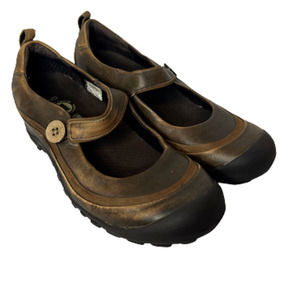 Merrell Plaza Emme Brown Mary Jane Performance Outdoor Women's Shoes SZ 8
